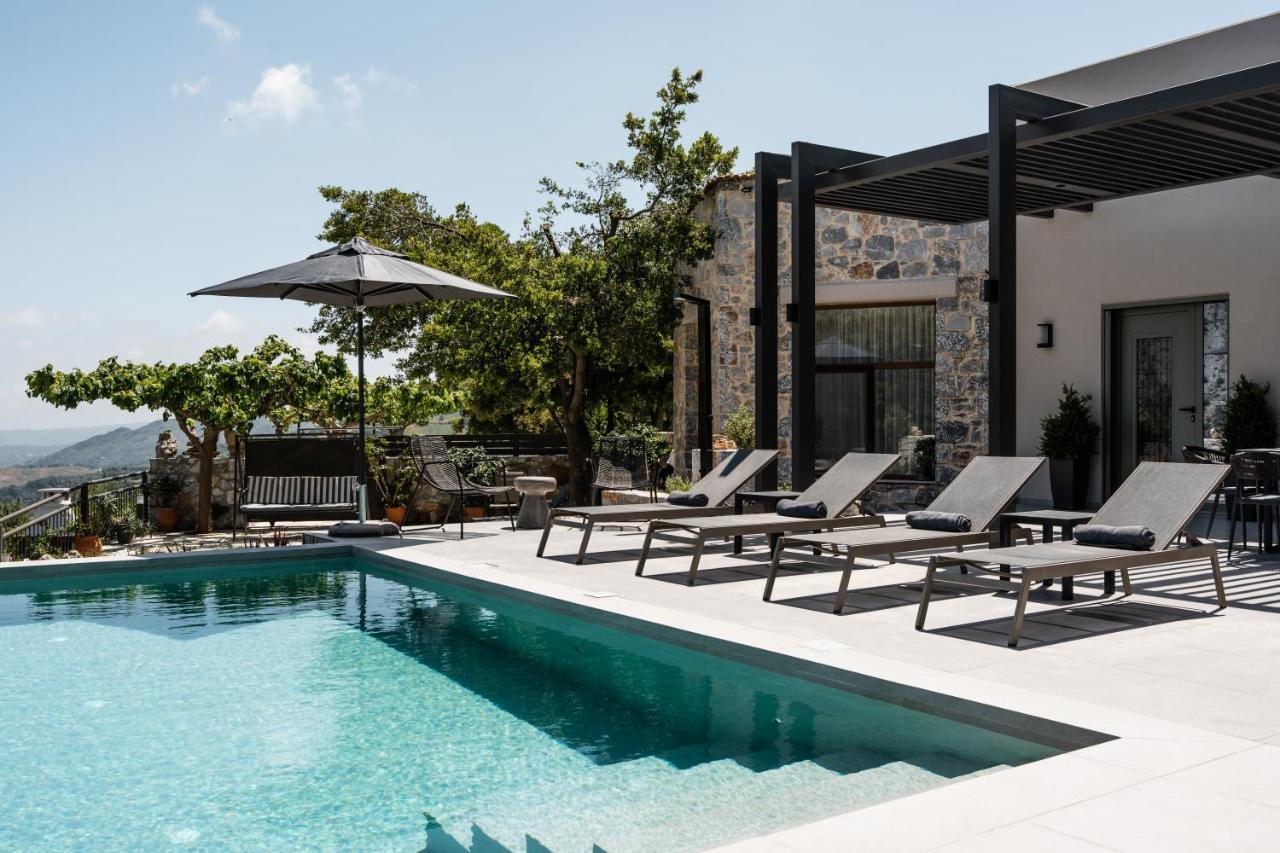 Eumelia Iconic Villa, With Heated Pool & Whirlpool, By Thinkvilla Asi Gonia Buitenkant foto